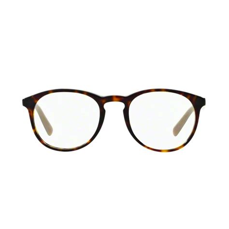 Prada // Men's Classic Round Optical Frames // Havana - Designer ...