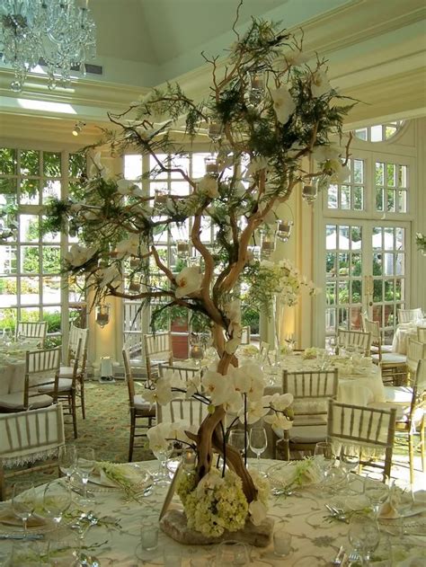 Tree Table Decorations Weddings