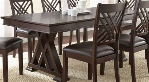 Adrian Extendable Rectangular Dining Table from Steve Silver (AD600B-AD600T) | Coleman Furniture