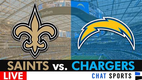 Saints vs. Chargers Live Streaming Scoreboard, Play-By-Play ...