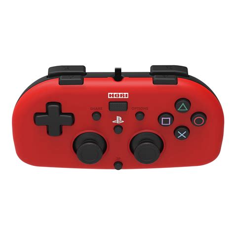 HORI Mini Gamepad Wired Controller for PS4 Red - Walmart.com