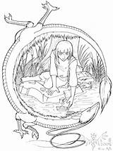 Hayao Miyazaki Coloring Pages sketch template