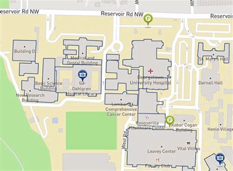 Northwest Hospital Campus Map