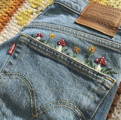 Embroidery On Jeans Diy | Embroidery Shops