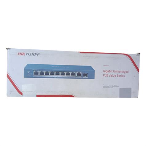 Hikvision 8 Port Poe Switch Application: Indoor at Best Price in Chennai | Kalaam Vision Tech