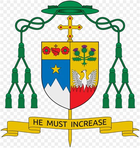 Archbishop Coat Of Arms Diocese Of Rome Auxiliary Bishop, PNG ...