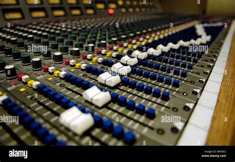 music studio mixing board Stock Photo, Royalty Free Image: 19869307 - Alamy