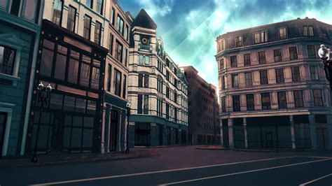 ArtStation - Daytime City Street