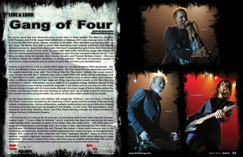 Gang of Four, Concert Review - RUKUS magazine