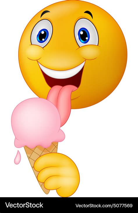 Ice Cream Emoji Clip Art PNG Image Transparent PNG Free, 46% OFF