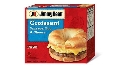 Sausage, Egg & Cheese Croissant Breakfast Sandwiches | Jimmy Dean ...