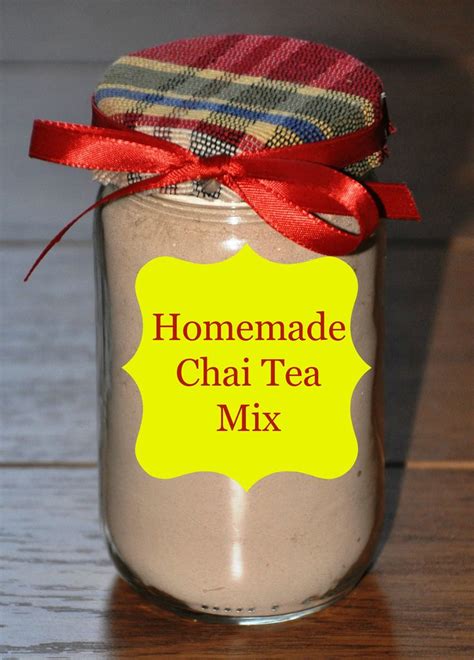 Homemade Chai Tea Mix | Homemade chai tea, Chai tea, Chai tea recipe