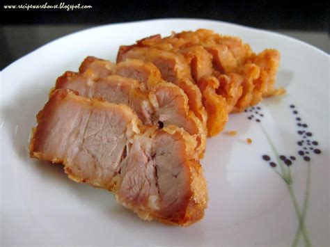 Fried Crispy Pork Belly (香脆炸花肉) | Recipe Warehouse