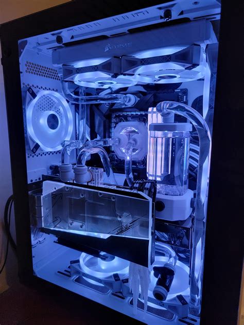 White Corsair for my first build : r/watercooling