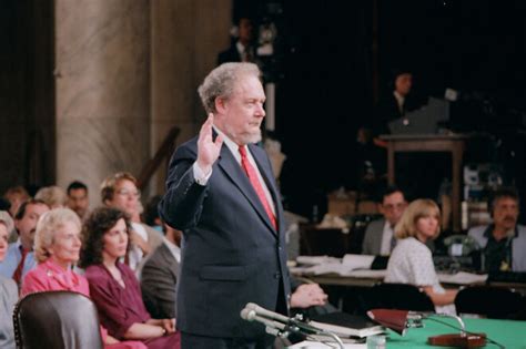 Supreme Court Nominee Robert Bork Testifying before Congress, 1987 ...