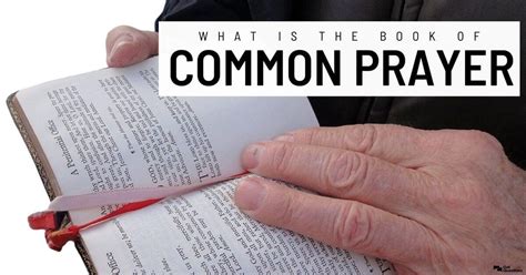 What is the Book of Common Prayer? | GotQuestions.org