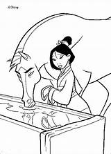 Free Printable Mulan Coloring Pages For Kids sketch template