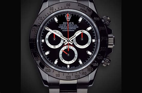 ROLEX DAYTONA STEALTH WATCH BY TITAN BLACK - Muted.