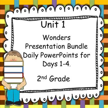 Wonders Second Grade Unit 1 Presentations for Distance Learning | TpT