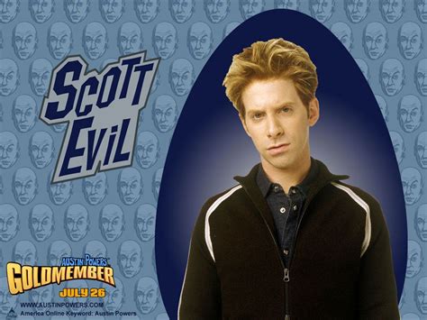 Seth Green as Scott Evil (2002) | Austin powers, Seth green, Old movies