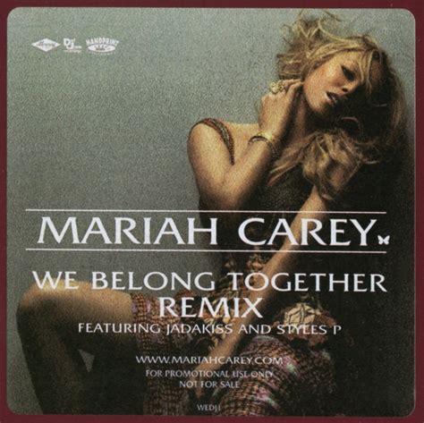 Mariah Carey – We Belong Together (Remix) (2005, Vinyl) - Discogs