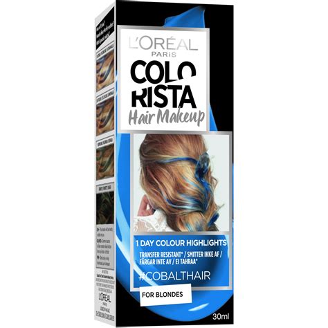 L'Oréal Paris Colorista Hair Makeup 30mL - Cobalt | BIG W