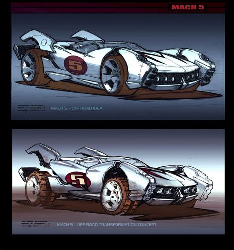 Speed Racer Concept Art by George Hull. | Motion Picture Concept Art | Pinterest | Speed racer ...