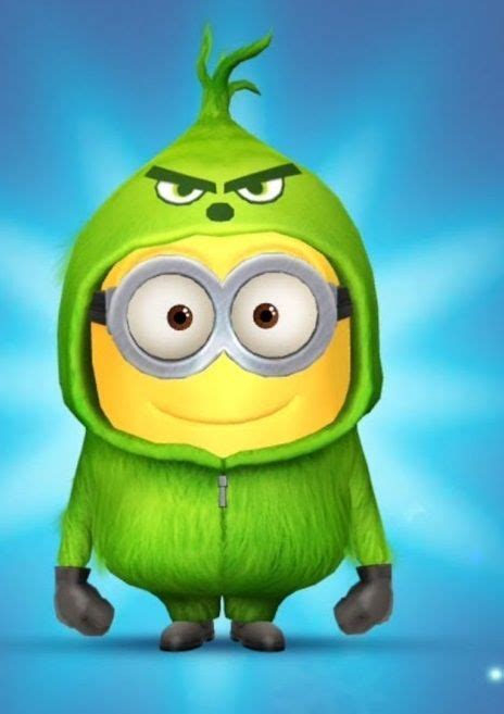 Green Minion | Minion halloween, Minions, Minion christmas