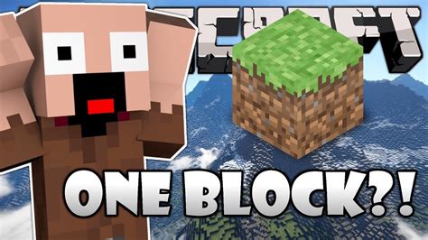 Skyblock one block Part.1 - YouTube