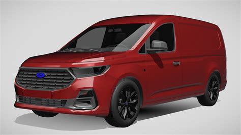 Ford Connect Titanium Van LWB 2023 - Buy Royalty Free 3D model by Creator 3D (@Creator_3D ...