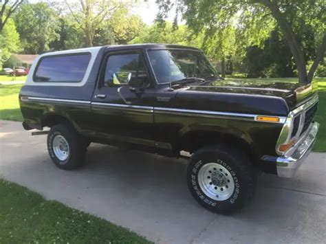 1978 Ford Bronco Custom for sale