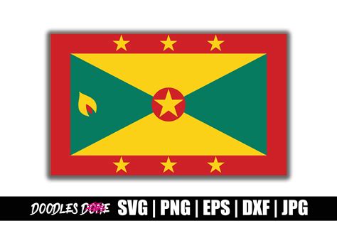 Grenada Flag SVG Graphic by Doodlesdone · Creative Fabrica