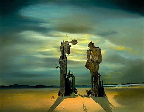 Archeological Reminiscence of Millet's Angelus, 1933-35 | L'art salvador dali, Salvador dali ...