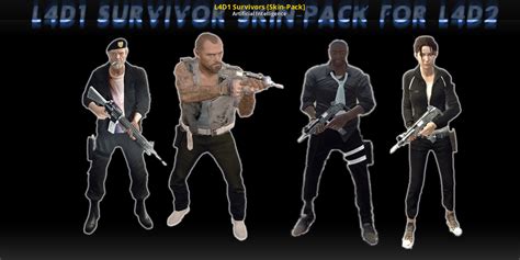 L4D1 Survivors [Skin-Pack] [Left 4 Dead 2] [Mods]