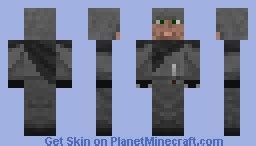 Hooded ninja guy Minecraft Skin