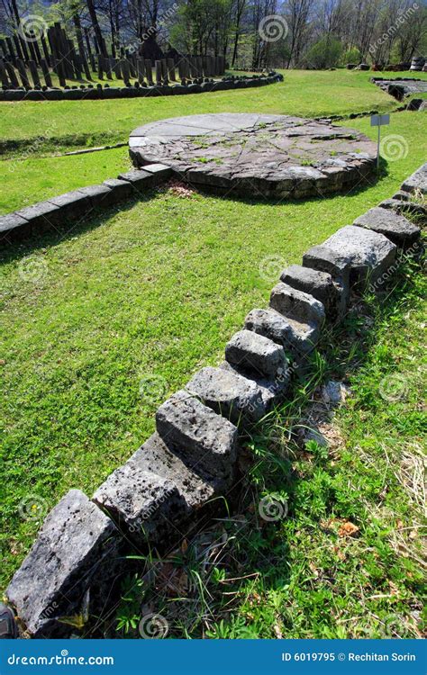 Sarmizegetusa Regia Sanctuary Stock Image - Image of ancestor ...