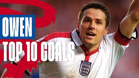 10 INCREDIBLE MICHAEL OWEN GOALS ⚽️ Best Goals for the Three Lions ...