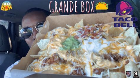 Taco Bell® Grande Nachos Box Review! - YouTube