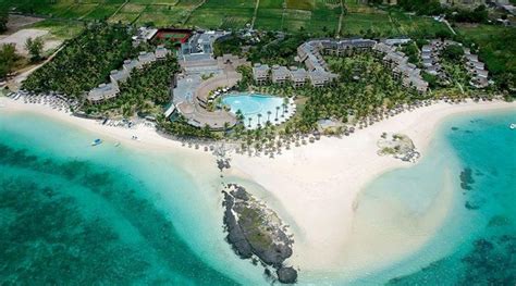 Aerial view of the Lux Belle Mare resort - Holivity