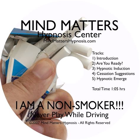 Smoking cessation - Mindmattershypnosis