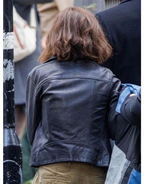 Secret Invasion 2023 Emilia Clarke Black Leather Jacket | Giah Jacket