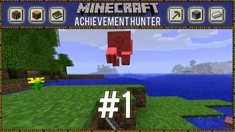 MINECRAFT: Achievement Hunter! Episode 1: The First Night Is Always ...