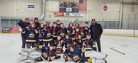 News > U13 AAA EAGLES WIN THE JACKSON WEIS MEMORIAL TOURNAMENT! (Burlington City Rep Hockey Club)