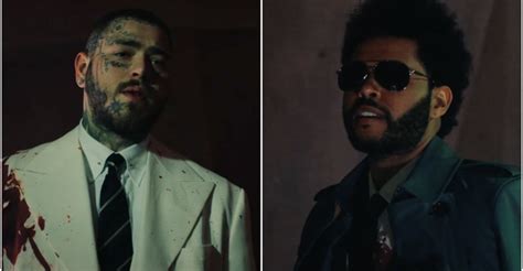 Post Malone and The Weeknd fight it out in the “One Right Now” video ...