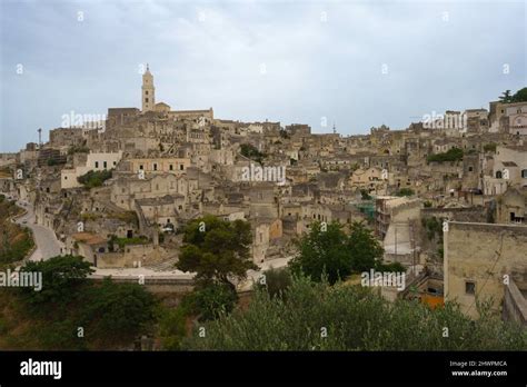 Matera, historic city in Basilicata, Italy, Unesco World Heritage Site Stock Photo - Alamy