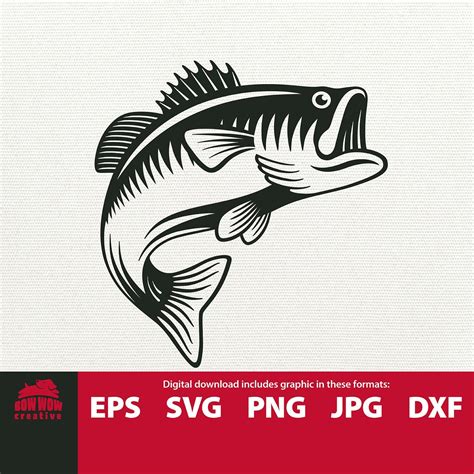 √ Clipart Bass Fish Svg Free | Fischlexikon