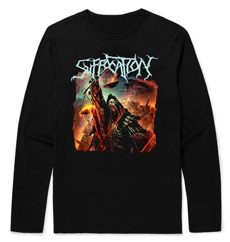 Suffocation Pinnacle Of Bedlam Longsleeve T-Shirt – Metal & Rock T ...