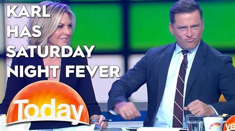 News Reporters Dance to Saturday Night Fever | TODAY Show Australia - YouTube