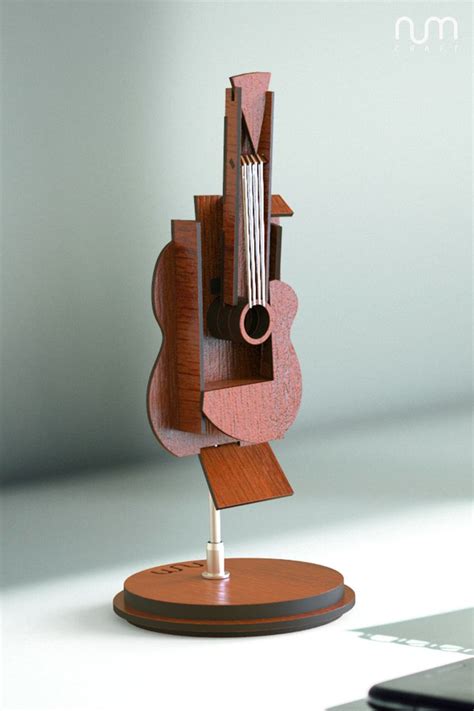 Picasso Guitar, Desk Sculpture, Picasso Sculpture - Etsy | Miniature desk, Sculpture, Desk decor