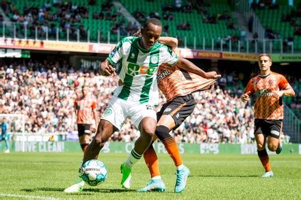 Fc Groningen Players Bus Arrives Stadium Editorial Stock Photo - Stock ...